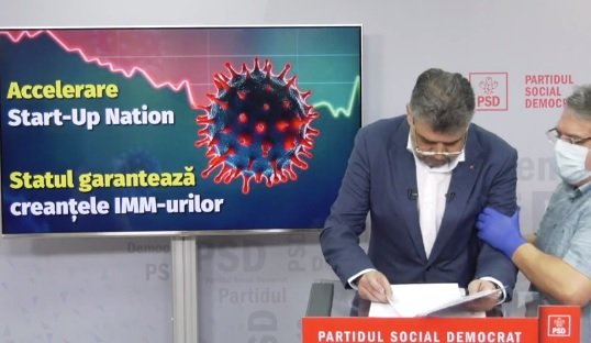 Lui Marcel Ciolacu i s-a făcut rău în timpul conferinței de presă; La sediul PSD a fost chemată ambulanța (FOTO)