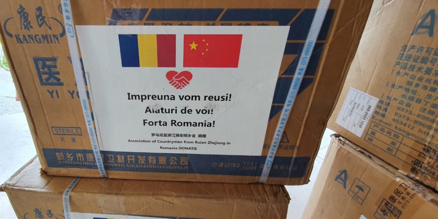 Maramureșul a primit 20.000 de măști non-medicale din partea a nouă asociații din China; Unde vor fi distribuite