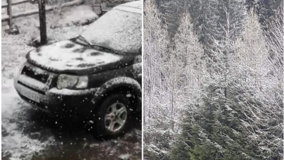 Fenomen de iarnă în plină primăvară: De ce a nins în Maramureș la început de mai; Cum se schimbă vremea din 7 mai în regiune (VIDEO)