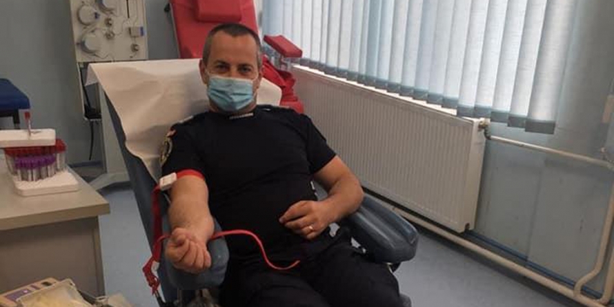 Jandarmii maramureșeni donează sânge