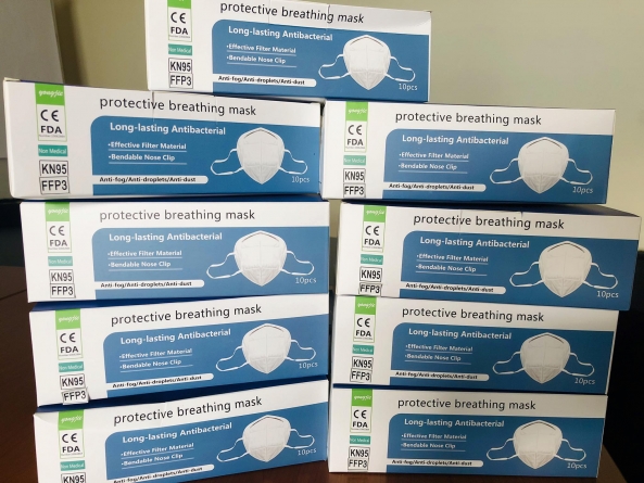 Asociația Antileucemie Maramureș și Camera de Comerț și Industrie donează 1.000 de măști FFP3 Secției Hematologie a Spitalului Județean Baia Mare