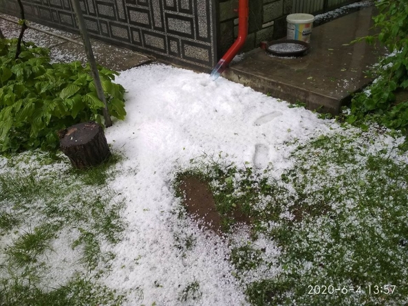 Agricultorii din zona Ulmeniului, „prăduiți” de grindină. Culturile au fost distruse în numai 20 de minute (VIDEO ȘI GALERIE FOTO)