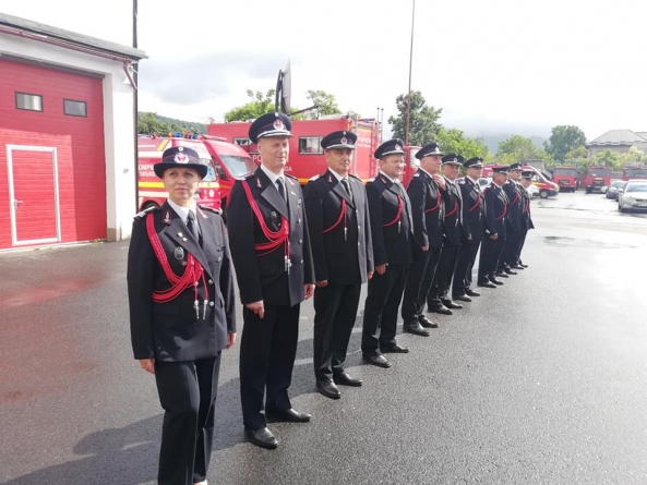 La ISU Maramureș, 10 cadre militare au trecut în rezervă (GALERIE FOTO)