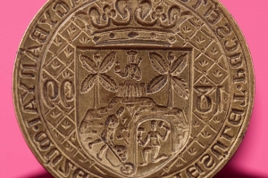 Tipar de sigiliu al Asociaţiei muzeale băimărene, 1899