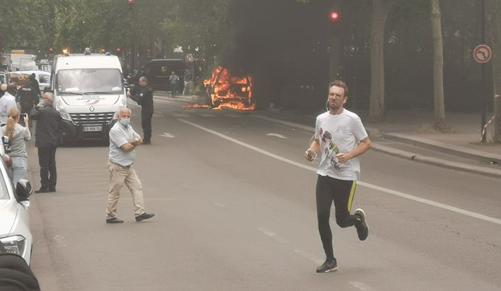 Ochii maramureșenilor în Paris: Protestele împotriva rasismului se extind în Europa. Mult fum și străzi blocate (VIDEO ȘI GALERIE FOTO)