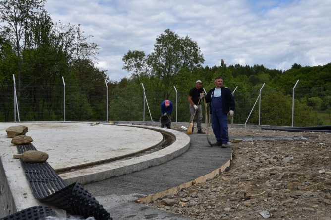 Lucrări: La Ieud se construiește o stație de tratare și potabilizare a apei