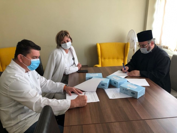 Mănăstirea “Sfânta Ana” Rohia a donat 1.000 de teste rapide