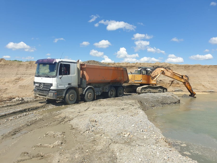 Balastierele din Maramureș și împrejurimi, luate la verificat: Sancțiuni în valoare totală de 475.000 de lei și dosare penale întocmite (FOTO)