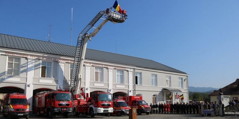 Distincții onorifice pentru pompierii rezerviști maramureșeni (FOTO)