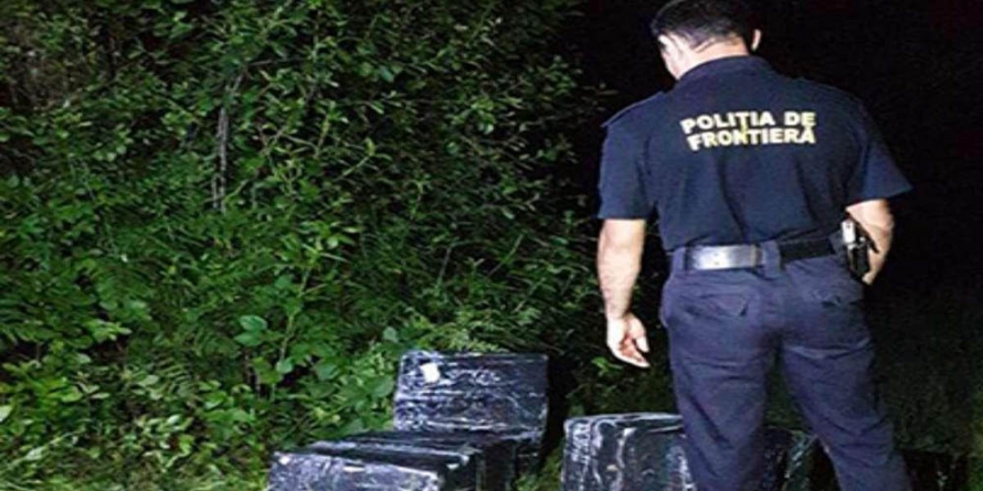 Împușcături și peste 2.000 de pachete cu țigări confiscate de polițiștii de frontieră din Valea Vișeului
