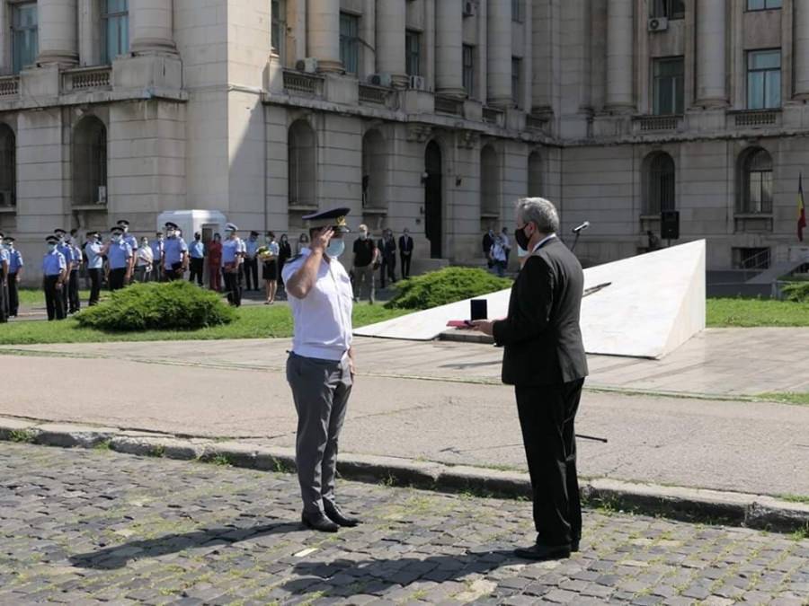 Polițist de la ITPF Sighetu Marmației, premiat cu ocazia zilei Ministerului Afacerilor Interne (FOTO)