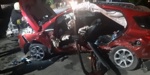 Impact violent în Borșa: Un tânăr în vârstă de 26 de ani a decedat. Alți patru sunt internați în spital (FOTO)