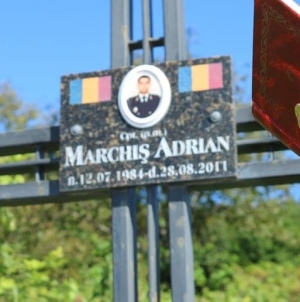 In Memoriam: Se împlinesc 10 ani de când căpitanul Adrian Marchiș a plecat în ultima sa misiune; Colegii nu l-au uitat (FOTO)