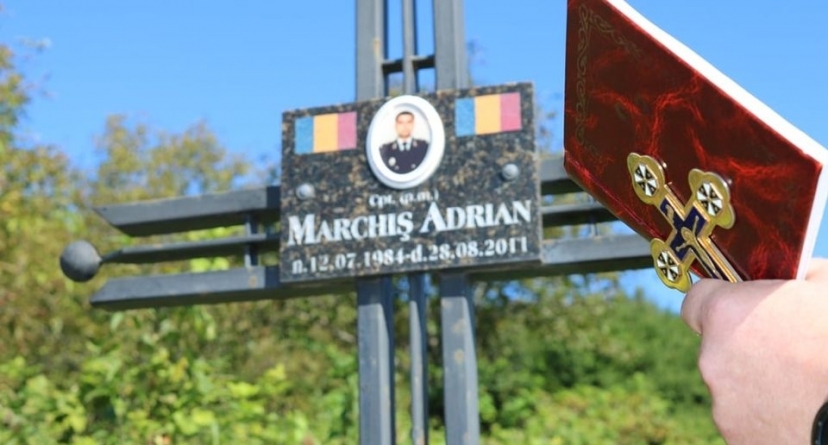 In Memoriam: Se împlinesc 10 ani de când căpitanul Adrian Marchiș a plecat în ultima sa misiune; Colegii nu l-au uitat (FOTO)
