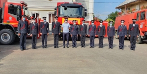 Festivitate: 19 subofițeri au depus jurământul la ISU Maramureș (FOTO)