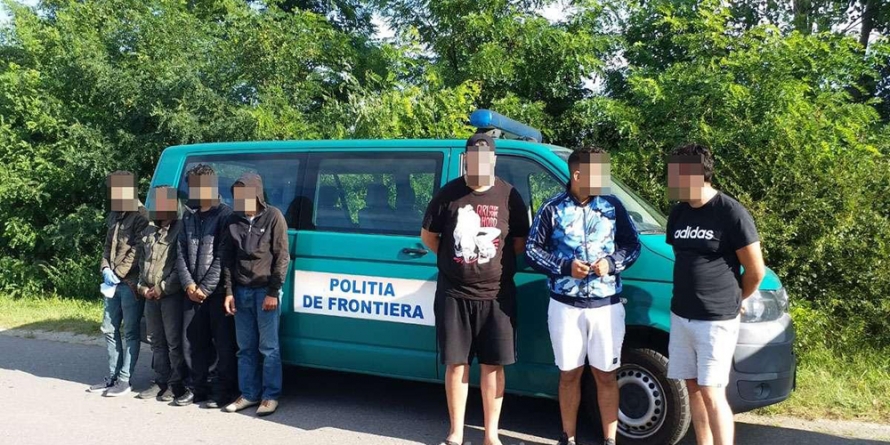 Trei călăuze și patru cetățeni sirieni au fost opriți la frontiera cu Ungaria