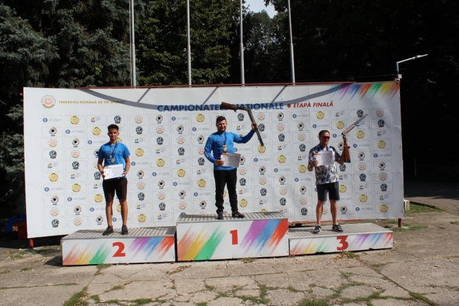 Ionuț Dancoș a obținut un nou titlul național la tir talere skeet