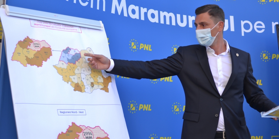 Ionel Bogdan: Zetea a adus în Maramureș doar 10 milioane de euro din fonduri europene. Suntem pe ultimul loc în regiunea Nord-Vest