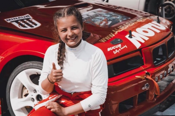 Automobilism. Natalia Iocsak a terminat pe podium în Campionatul Național de drift la Semi-Pro