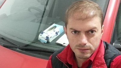 Sorin Apostol din cadrul ISU Maramureș aleargă la ultramaratonul „Autism 24h” (FOTO)