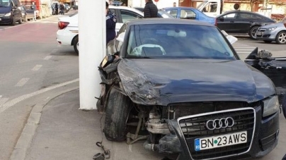 Exclusiv: Accident cu patru mașini în Borșa. O femeie din Reșița a fost rănită. Șoferul vinovat ar fi făcut scandal (FOTO)