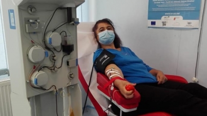 Exemplu pozitiv: O maramureșeancă a donat de patru ori plasmă convalescentă la Centrul de Transfuzii Sanguine din Baia Mare (FOTO)
