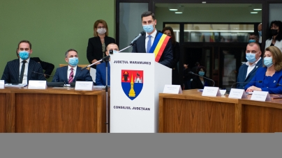 Ionel Bogdan a depus jurământul pentru preluarea mandatului la conducerea Consiliului Județean Maramureș