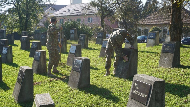 Acțiune în memoria eroilor și veteranilor de război maramureșeni (GALERIE FOTO)