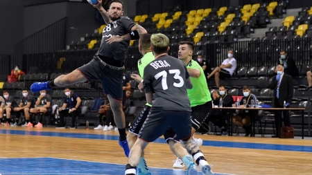 Handbal. Liga Zimbrilor. Minaur obține victoria în meciul cu CSM Reșița, cu 10 oameni mai puțin