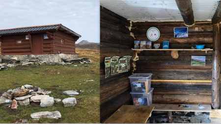 Cultură și la altitudine: La Refugiul „La Cărți ” din Parcul Național Munții Rodnei a fost amenajată o mică bibliotecă (GALERIE FOTO)