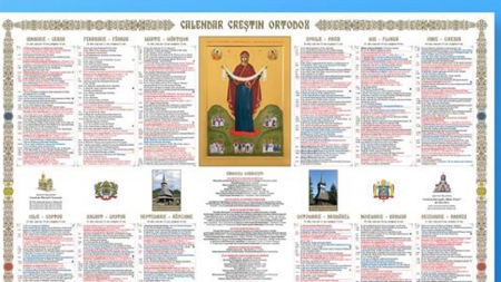 A apărut noul calendar creștin-ortodox pe anul 2021, emis de Episcopia Ortodoxă Română a Maramureșului și Sătmarului (FOTO)