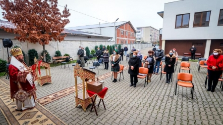 A fost hramul Parohiei „Sfântul Mare Mucenic Mina” din Baia Mare (GALERIE FOTO)