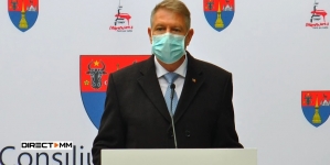 Klaus Iohannis în Baia Mare: „Trebuie să fim uniți, noi toți să fim o echipă, toți românii să fim o echipă, și, în final, să trecem cu bine peste această pandemie” (VIDEO)