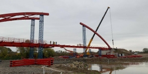 Exclusiv: Podul peste Someș de la Seini va fi gata vara viitoare. Județele Maramureș și Satu Mare s-au unit la început de noiembrie (VIDEO ȘI FOTO)