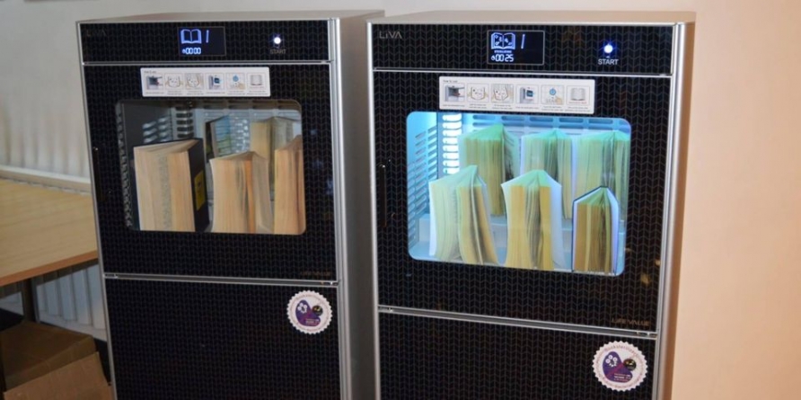 Biblioteca Județeană “Petre Dulfu” Baia Mare a intrat în posesia a patru sterilizatoare de carte (FOTO)