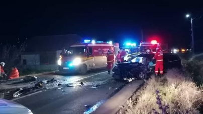Actualizare: Accident grav în Groși. Două autoturisme implicate, cinci victime (FOTO)