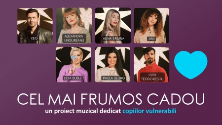 O cauză nobilă: Șapte artiști, printre care AMI, Paula Seling și Alina Eremia, oferă „cel mai frumos cadou” celor mai vulnerabili copii din România (VIDEO)