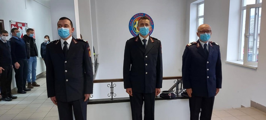 Au depus jurământul!: Nouă subofițeri au intrat în familia pompierilor maramureșeni. Trei dintre ei sunt din Cavnic (FOTO)