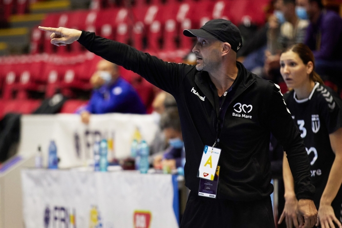 Handbal feminin. Costică Buceschi (CS Minaur Baia Mare): „Avem nevoie acum de rezultate pentru a ține capul sus”