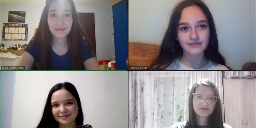 Romanian Science Festival: Echipa Eco Girls – formată din patru eleve de la Colegiul „Vasile Lucaciu” – s-a clasat pe podium în comepetiția „Viitorul pe placul tău”