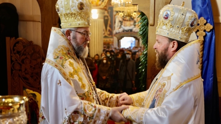 Mesajul Preasfințitului Timotei pentru Preasfințitul Iustin cu prilejul împlinirii a 5 ani de la Întronizarea în demnitatea de Episcop al Maramureșului și Sătmarului