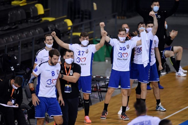 Handbal masculin, Liga Zimbrilor. Minaur a învins fără probleme pe CSM Făgăraș și a urcat pe locul 4 în clasament
