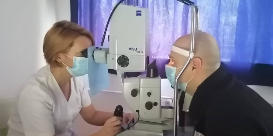 O intervenție laser a fost realizată în premieră în Compartimentul Oftalmologie al Spitalului Județean Baia Mare