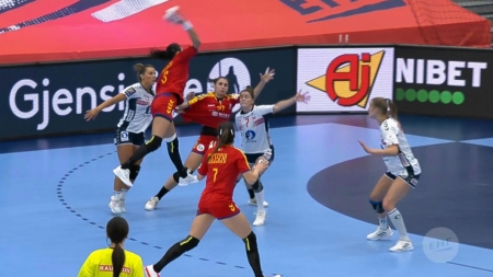 Handbal feminin: România, învinsă de Norvegia, la EURO 2020, după 45 minute în care au mers de la egal la egal