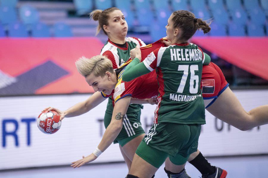 Handbal feminin: România, învinsă şi de Ungaria, la EURO 2020, cu toate că a condus la pauză