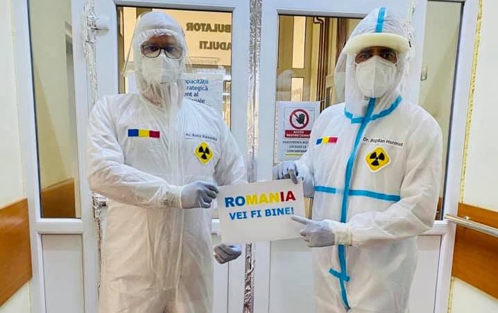 „România, vei fi bine!”, mesajul cadrelor medicale din Maramureș, aflate în linia întâi