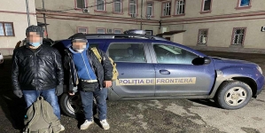Doi sirieni opriți la frontiera de nord a țării; Au fost îndrumaţi către Centrul Regional de Cazare şi Proceduri pentru Solicitanţii de Azil Maramureş