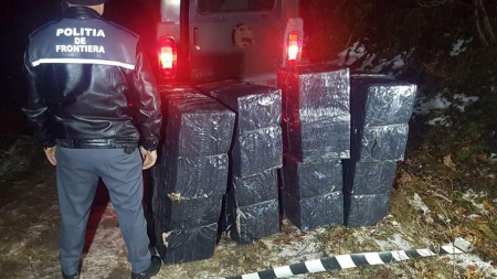 În 2020: Peste 2.700.000 de pachete cu ţigări de contrabandă au fost confiscate la frontiera de nord