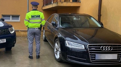 Mașină semnalată furată din Marea Britanie, descoperită în Maramureş