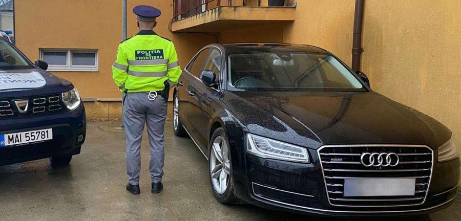 Mașină semnalată furată din Marea Britanie, descoperită în Maramureş